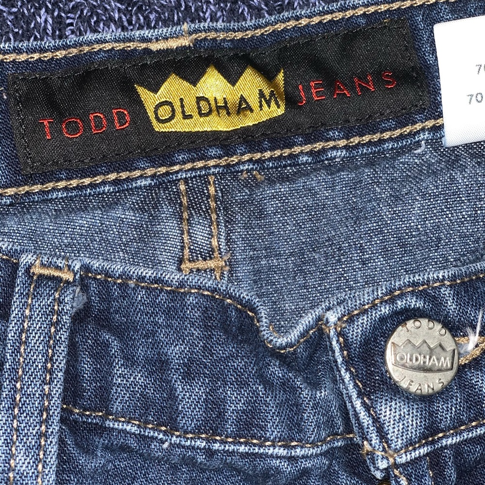 Todd Oldham denim shorts
